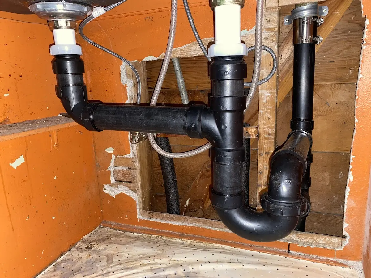 Professional Repiping Services equipment and tools on the job in Shawnee